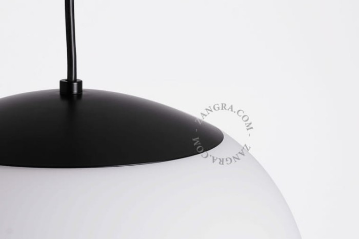 Ręcznie wykonana szklana lampa wisząca - Zangra