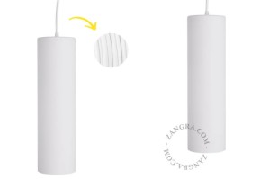 Recznie wykonana szklana lampa wisząca - Zangra