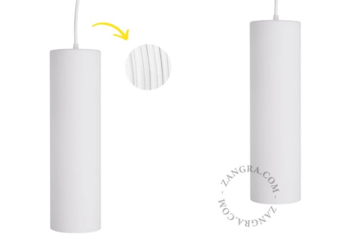 Recznie wykonana szklana lampa wisząca - Zangra