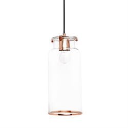 Lampa wisząca BJORK wysoka miedziana - Hübsch