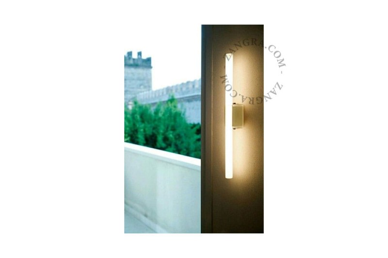 Lampa STICK chrome podstawa + żarówka LED 50 cm - Zangra