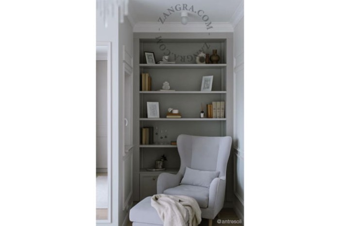 Lampa biała porcelana, szklany klosz 012 - Zangra