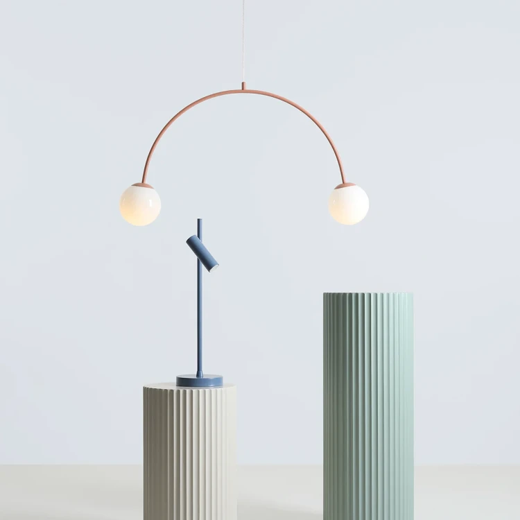 Lampa wisząca UNA 2 CORAL - Aldex