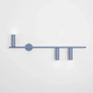 Lampa ścienna TREVO WALL 3 DUSTY BLUE - Aldex