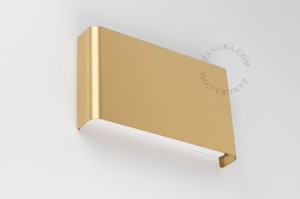 Złota lampa ścienna dwustronna BJORN, 002 - Zangra