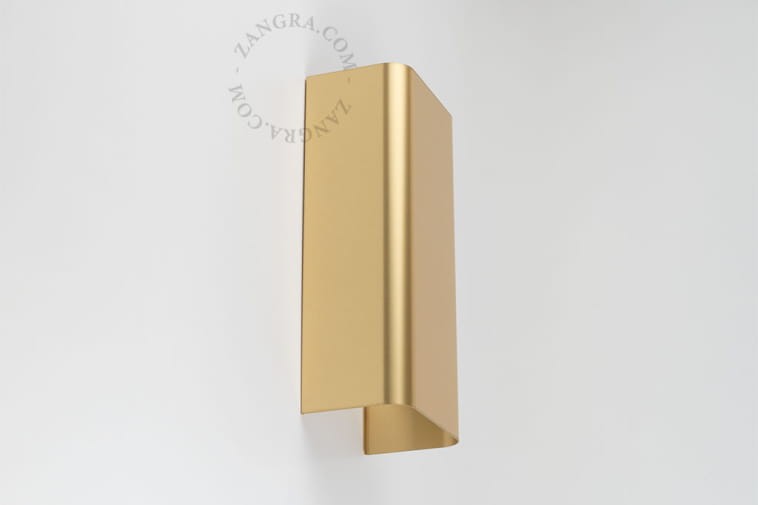 Złota lampa ścienna dwustronna BJORN, 001 - Zangra
