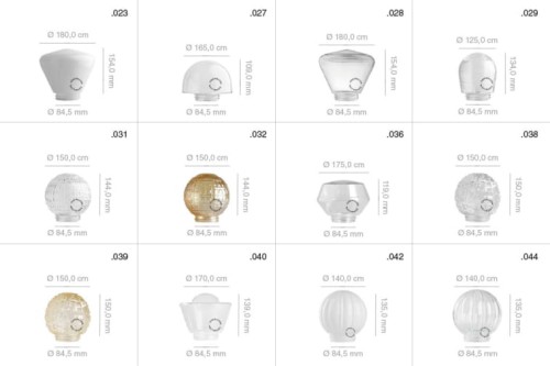 Zewnętrzna lub łazienkowa czarna porcelanowa lampa ścienna lub sufitowa, 044 - Zangra