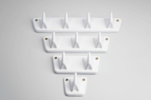 Haczyk porcelanowy KERU  w/3, biały - Zangra