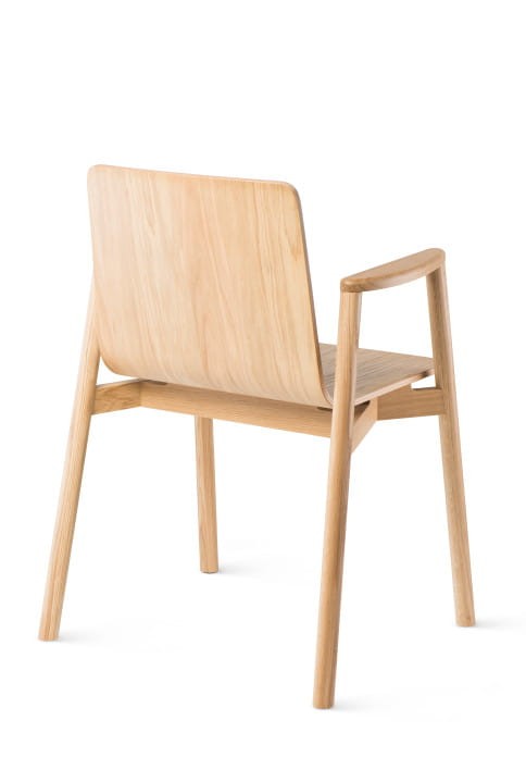 ATU B-2302 armchair, beech - color to choose from - Fameg