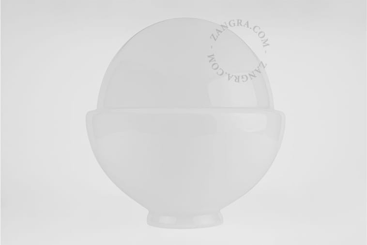 Opal glass lampshade - Zangra