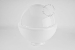 Opal glass lampshade - Zangra