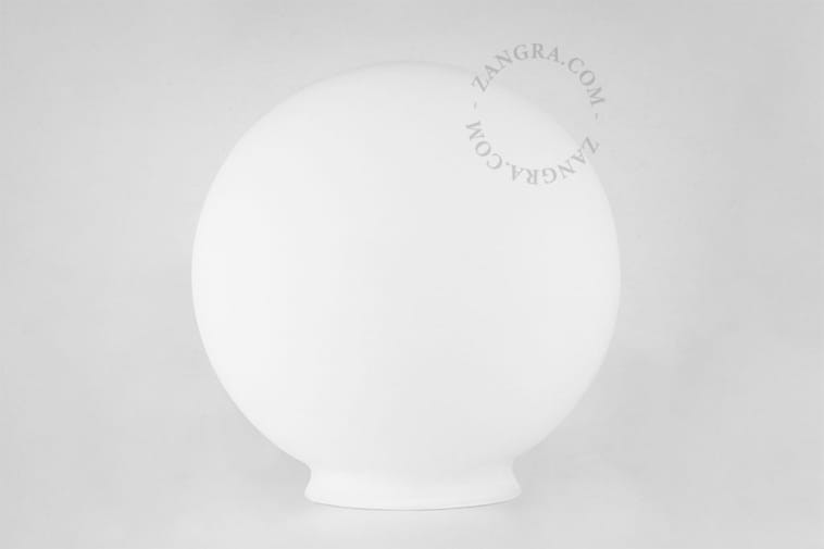 Matte glass lampshade, L.006.bis - Zangra