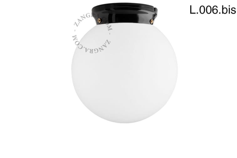 Klosz szklany matowy, L.006.bis - Zangra
