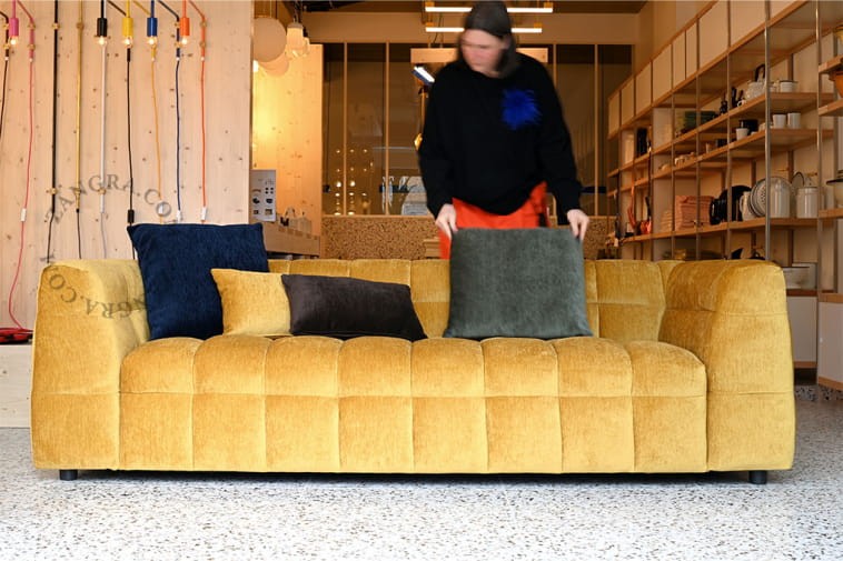 CAESAR 3.5-seater sofa - Zangra