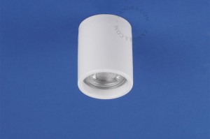 AGLAE bílé porcelánové přisazené bodové svítidlo, Ø 6 cm - Zangra