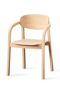 Fotel LINIA B-2324 , tapicerowane siedzisko - Fameg