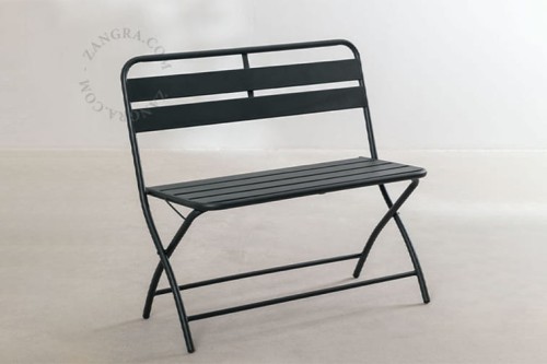Folding garden bench - Zangra
