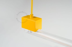 S14s LED-Glühbirne 100 cm, geripptes Glas - Zangra