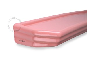 Großes rosa Porzellanregal beau.p - Zangra