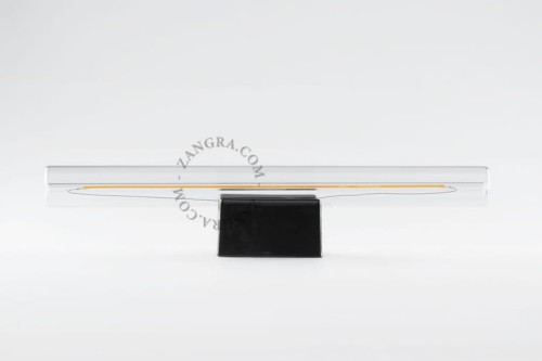 Lampa STICK czarna porcelana, szkło 50 - Zangra