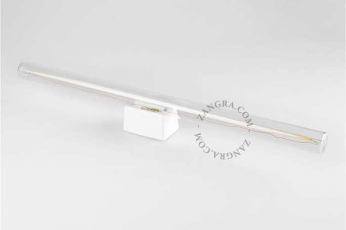 Lampa STICK biała porcelana, szkło 30- Zangra