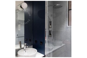 Lampa łazienkowa porcelanowa klosz 013 plastik opal - Zangra