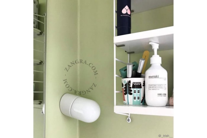 Wodoodporna lampa ścienna 002 przezroczyste szkło - Zangra