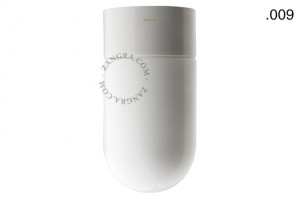 Lampa łazienkowa porcelanowa klosz 009 szkło opalowe - Zangra