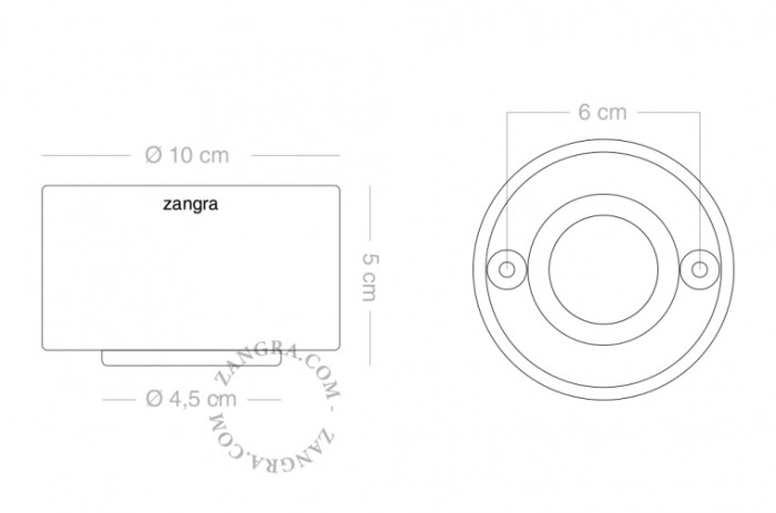 Lampa łazienkowa porcelanowa  klosz 004 przezroczyste szkło. - Zangra