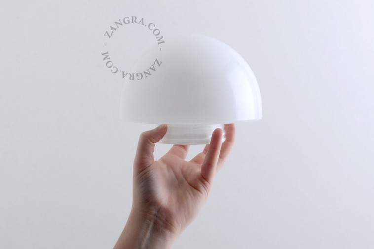 Klosz szklany opal, 021- Zangra
