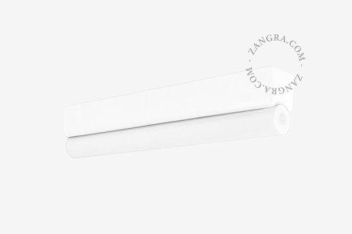 Lampa STICK DENIS biała porcelana, opal 30  - Zangra