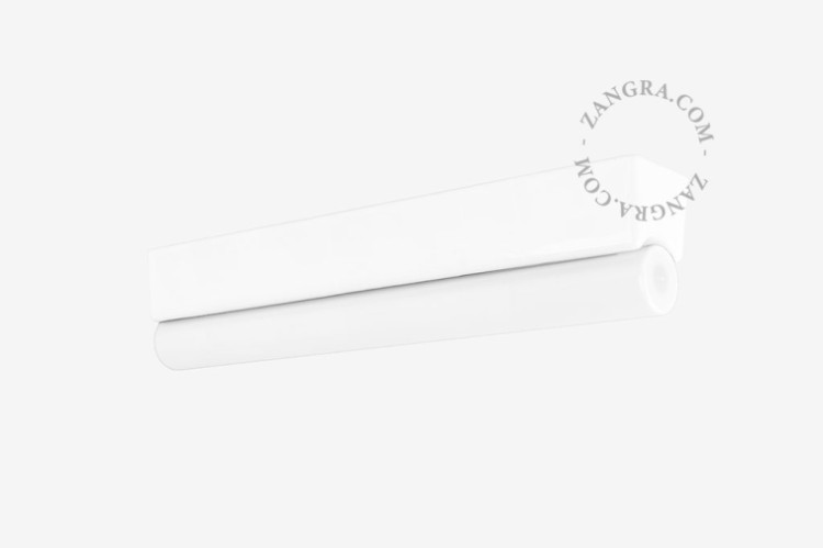 Lampa STICK DENIS biała porcelana, opal 30  - Zangra