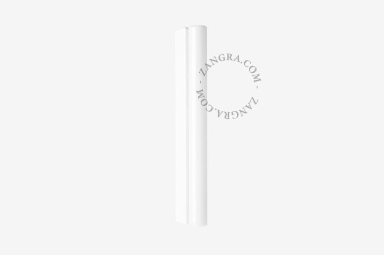 Lampa STICK DENIS biała porcelana, opal 30  - Zangra