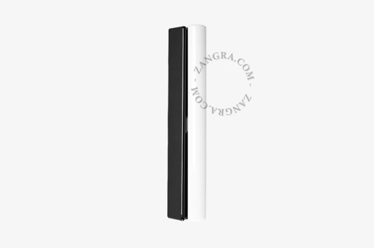 Lampa STICK DENIS  czarna porcelana, opal 30 - Zangra