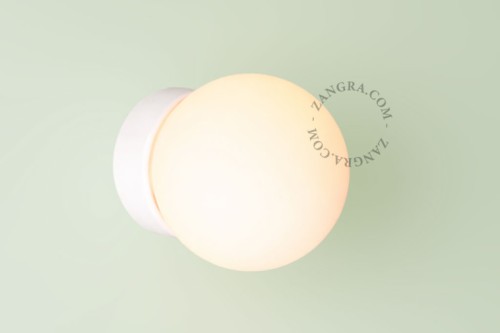 Lampa porcelanowa biała DANI - Zangra