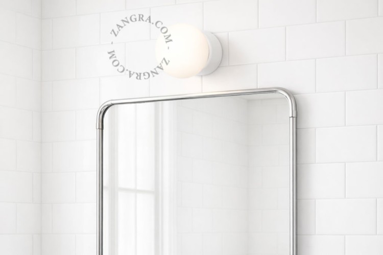 Lampa porcelanowa biała DANI - Zangra