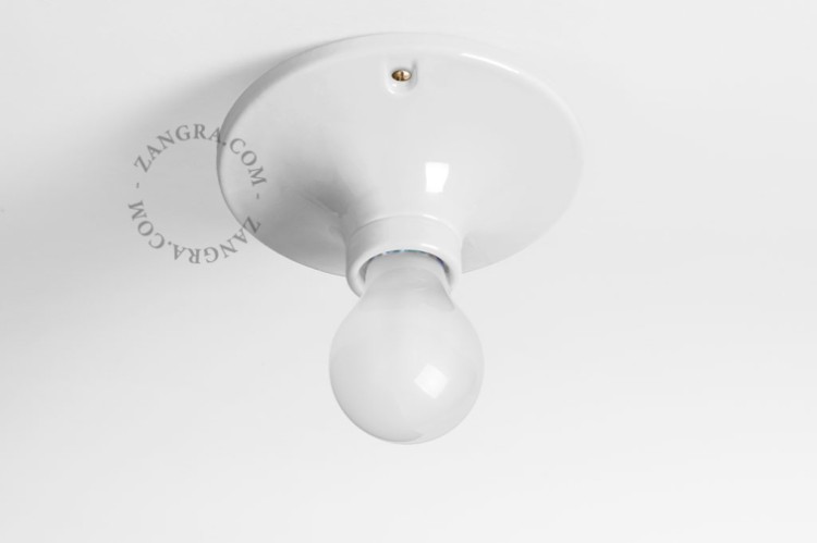 Oprawa porcelanowa biała DALI - Zangra