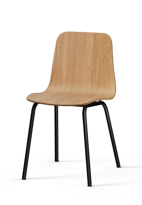 Krzesło HIPS AM-1802/2, buk/metal -Fameg