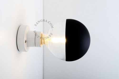 Lampa porcelanowa 002 biała - Zangra