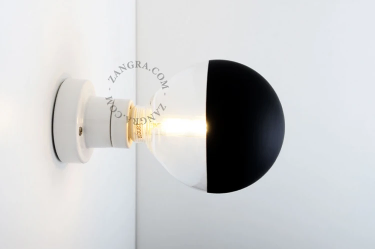 Lampa porcelanowa 002 biała - Zangra