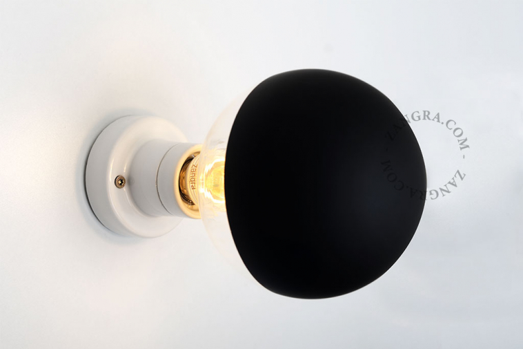 Lampa porcelanowa 002 biała - Zangra