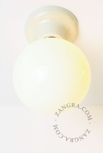 Oprawa porcelanowa 001 kość słoniowa - Zangra