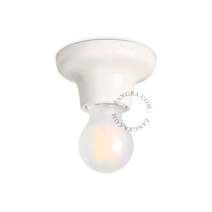 Oprawa porcelanowa 001 kość słoniowa - Zangra