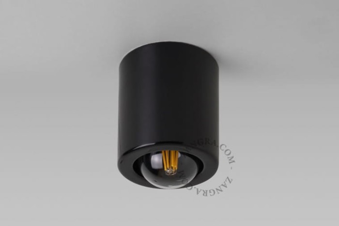 Spotlight BW sufitowy porcelanowy - Zangra