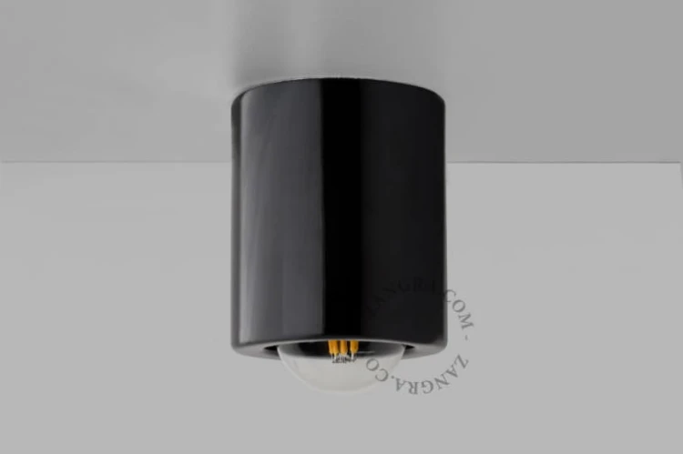 Spotlight BW sufitowy porcelanowy - Zangra