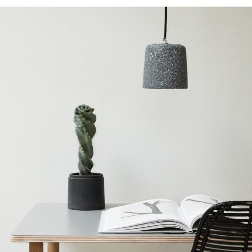 Lampa wisząca TERAZZO szara - Hübsch