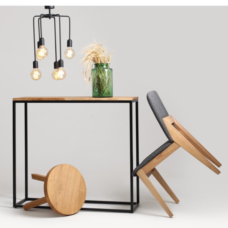 Lampa sufitowa VANWERK TALL - czarny