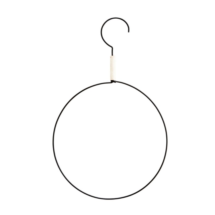 Wieszak ROUND HANGER czarny mat - Madam Stoltz