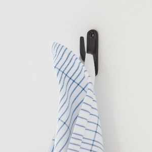 Wieszak metalowy czarny 2 szt. - House Doctor