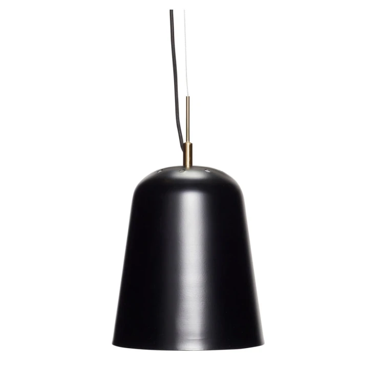 Lampa wisząca METAL TUBE czarna - Hübsch